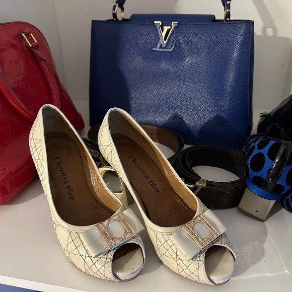 Dior White Heels - Picture 3 of 7